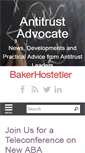 Mobile Screenshot of antitrustadvocate.com